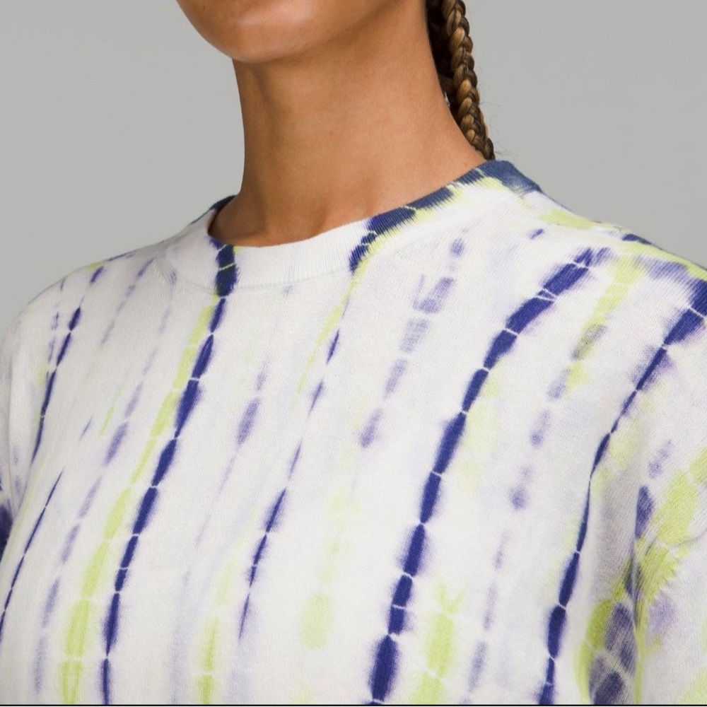 Lululemon Tie Dye Crewneck Sweater - Picture 4 of 7